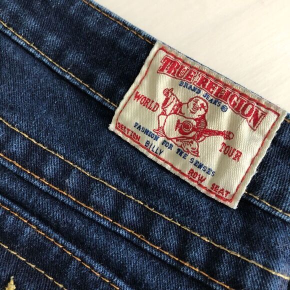 True Religion Billy‎ Straight Leg 27 Dark Blue - Picture 9 of 12